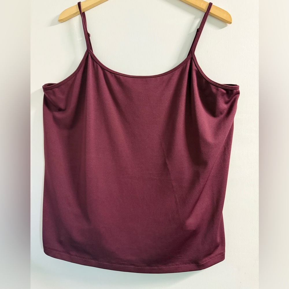 Lane Bryant Berry Camisole 18/20 Plus Size Stretch Tank